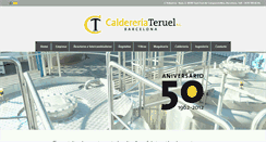 Desktop Screenshot of caldereriateruel.com