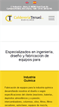 Mobile Screenshot of caldereriateruel.com